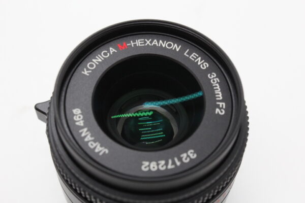 【美品】KONICA コニカ M-HEXANON 35mm F2 Mマウント #LE2025397 - 画像 (7)