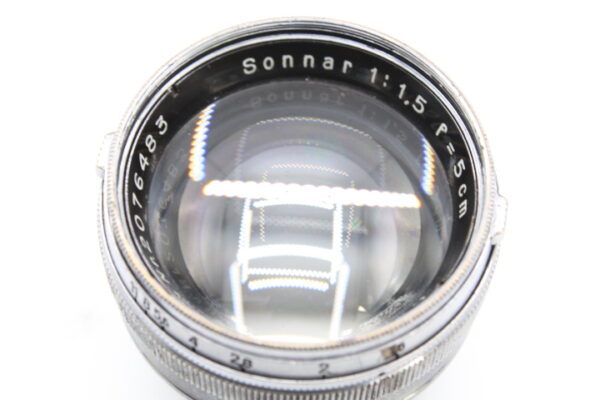 【並品】CARL ZEISS カールツァイス Jena Sonnar 5cm f/1.5 Lens #LE2025405 - 画像 (7)