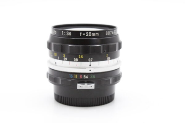 【美品】NIKON ニコン NIKKOR-H Auto 28㎜ F3.5 #LE2025291 - 画像 (7)