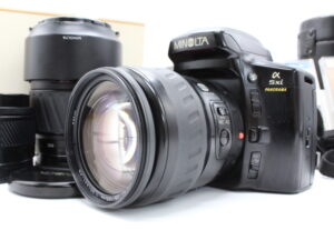 【良品】MINOLTA ミノルタ α5xi レンズ3本 #LE20252682