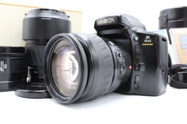 【良品】MINOLTA ミノルタ α5xi レンズ3本 #LE20252682