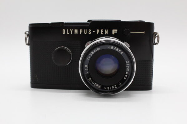 【良品】OLYMPUS オリンパス PEN-FT ブラック + Olympus F.Zuiko Auto-S #LE2024455 - 画像 (2)