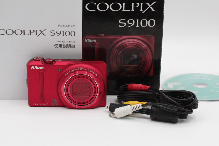 美品】Nikon ニコン COOLPIX S9100 コンパクト デジタルカメラ