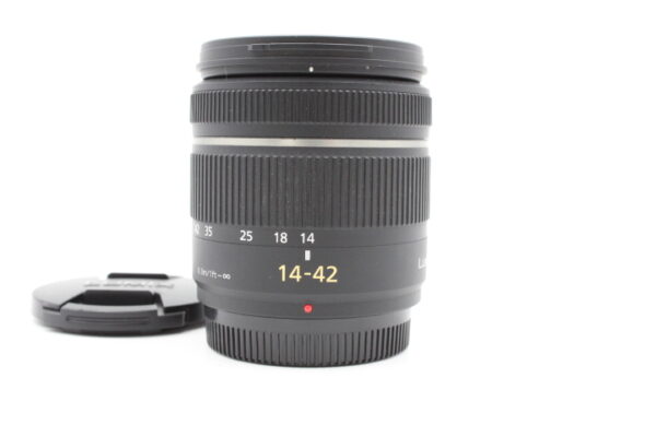 【美品】Panasonic パナソニック 標準ズームレンズ マイクロフォーサーズ用 ルミックス G VARIO 14-45mm/F3.5-5.6 ASPH/MEGA O.I.S. H-FS014045 #LE20255081