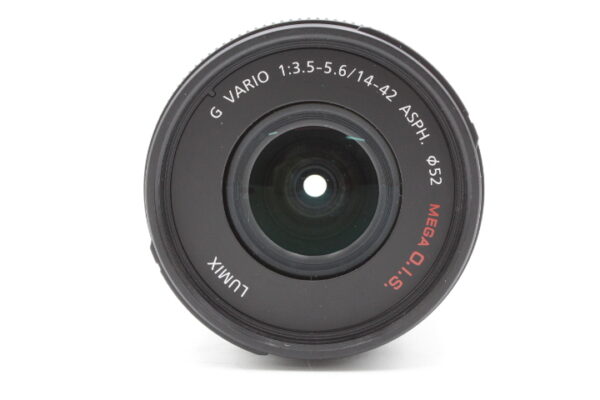 【美品】Panasonic パナソニック 標準ズームレンズ マイクロフォーサーズ用 ルミックス G VARIO 14-45mm/F3.5-5.6 ASPH/MEGA O.I.S. H-FS014045 #LE20255081 - 画像 (5)