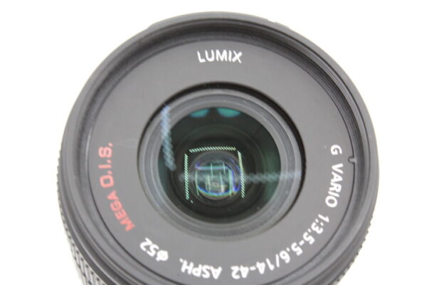 【美品】Panasonic パナソニック 標準ズームレンズ マイクロフォーサーズ用 ルミックス G VARIO 14-45mm/F3.5-5.6 ASPH/MEGA O.I.S. H-FS014045 #LE20255081 - 画像 (7)