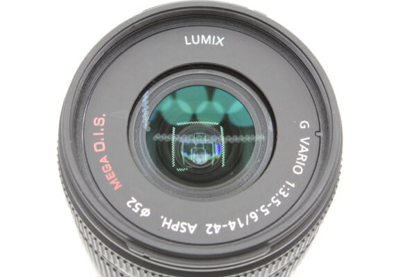 【美品】Panasonic パナソニック 標準ズームレンズ マイクロフォーサーズ用 ルミックス G VARIO 14-45mm/F3.5-5.6 ASPH/MEGA O.I.S. H-FS014045 #LE20255081 - 画像 (8)