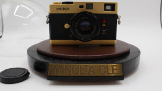 MINOLTA CLE おまけ有り☆ 展示美品】MINOLTA ミノルタ CLE GOLD LIMITED CLEクラブ発足