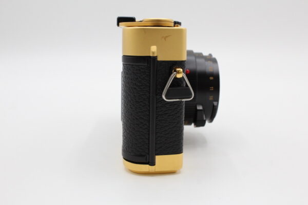 【展示美品】MINOLTA ミノルタ CLE GOLD LIMITED CLEクラブ発足記念モデル M-ROKKOR 40mm F2 ゴールド #LE2025453 - 画像 (7)