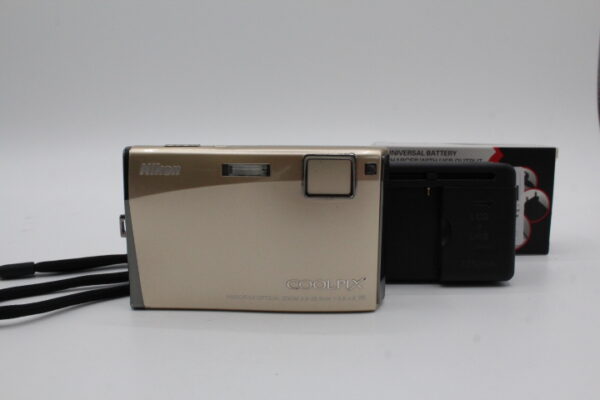 【良品】Nikon ニコン デジタルカメラ COOLPIX S60 リッチゴールド COOLPIXS60GL #LE2025515