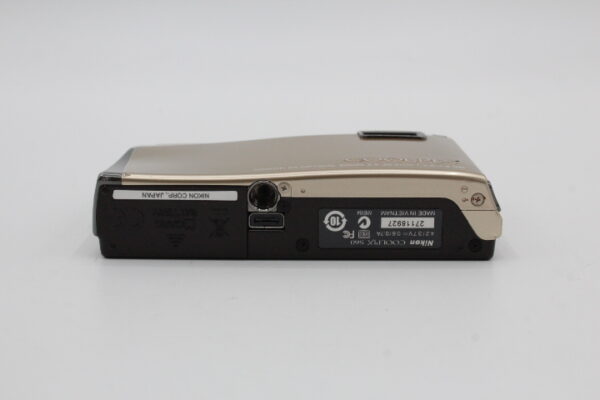 【良品】Nikon ニコン デジタルカメラ COOLPIX S60 リッチゴールド COOLPIXS60GL #LE2025515 - 画像 (9)