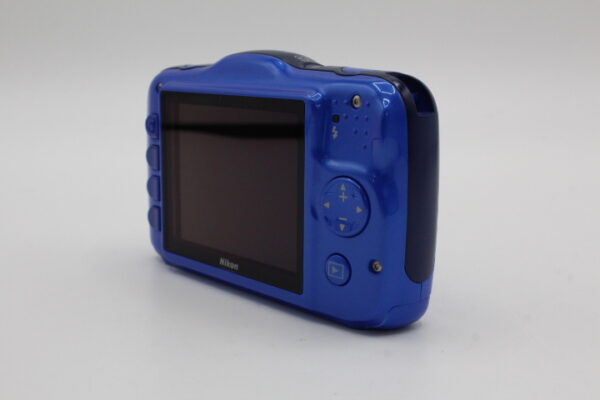 【良品】Nikon ニコン デジタルカメラ S32 防水 1300万画素 ブルー S32BL#LE2025514 - 画像 (6)