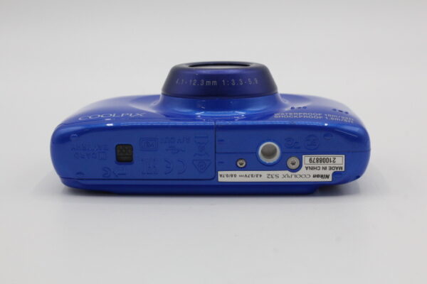 【良品】Nikon ニコン デジタルカメラ S32 防水 1300万画素 ブルー S32BL#LE2025514 - 画像 (9)