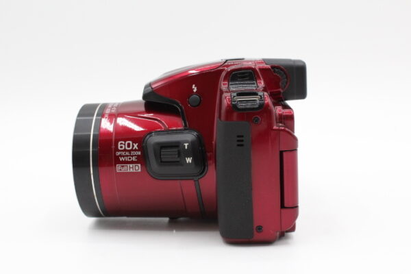 【美品】Nikon ニコン デジタルカメラ P600 光学60倍 1600万画素 レッド P600RD#LE2025562 - 画像 (3)