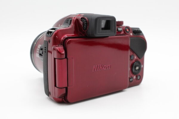 【美品】Nikon ニコン デジタルカメラ P600 光学60倍 1600万画素 レッド P600RD#LE2025562 - 画像 (4)