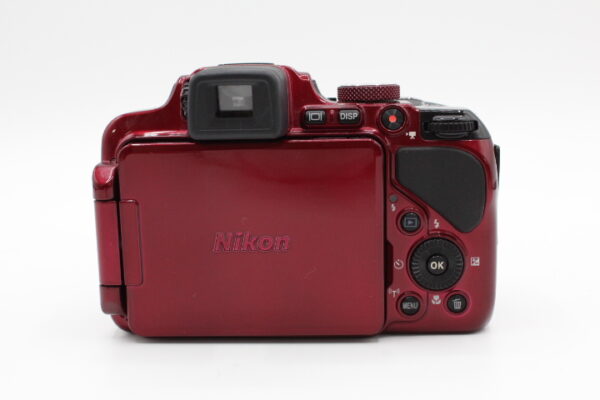 【美品】Nikon ニコン デジタルカメラ P600 光学60倍 1600万画素 レッド P600RD#LE2025562 - 画像 (5)