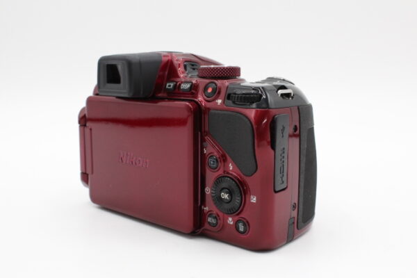 【美品】Nikon ニコン デジタルカメラ P600 光学60倍 1600万画素 レッド P600RD#LE2025562 - 画像 (6)