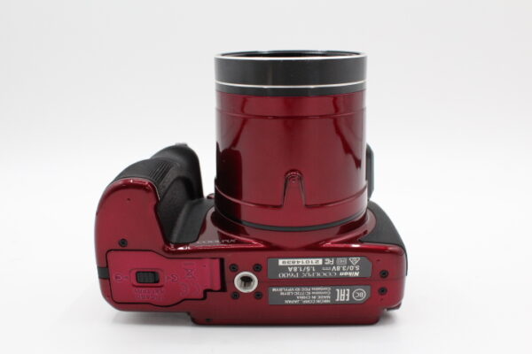 【美品】Nikon ニコン デジタルカメラ P600 光学60倍 1600万画素 レッド P600RD#LE2025562 - 画像 (10)
