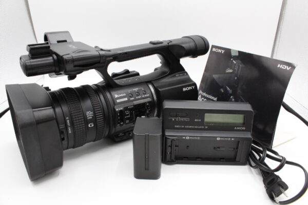 【良品】SONY ソニーHDVカムコーダー ブラック HVR-Z5J #LE20251821