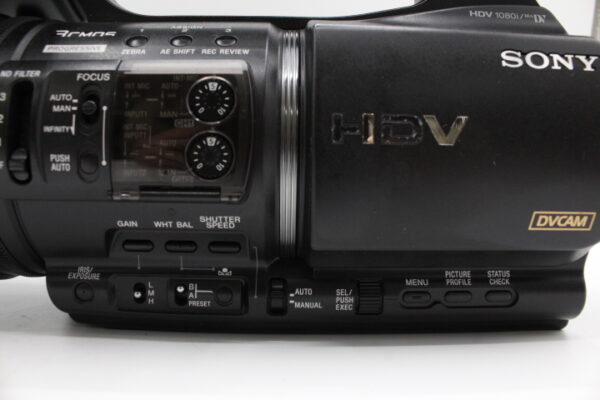 【良品】SONY ソニーHDVカムコーダー ブラック HVR-Z5J #LE20251821 - 画像 (12)