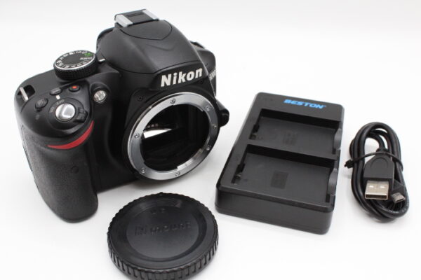 【美品】Nikon ニコン デジタル一眼レフカメラ D3200 ボディー ブラック D3200BK #LE2025570