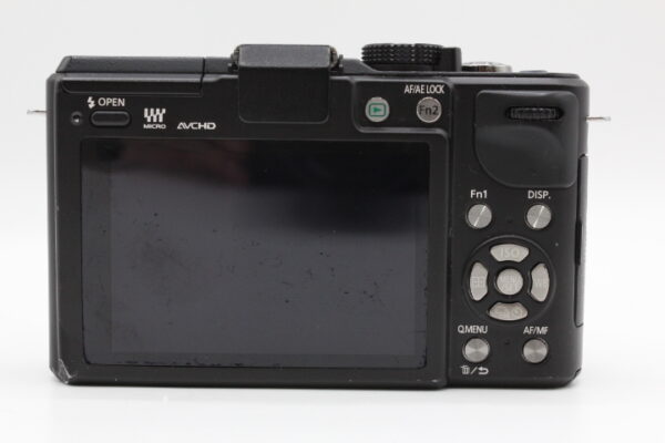 【良品】Panasonic パナソニック ミラーレス一眼カメラ ルミックス GX1 ボディ 1600万画素 エスプリブラック DMC-GX1-K#LE2025508 - 画像 (6)
