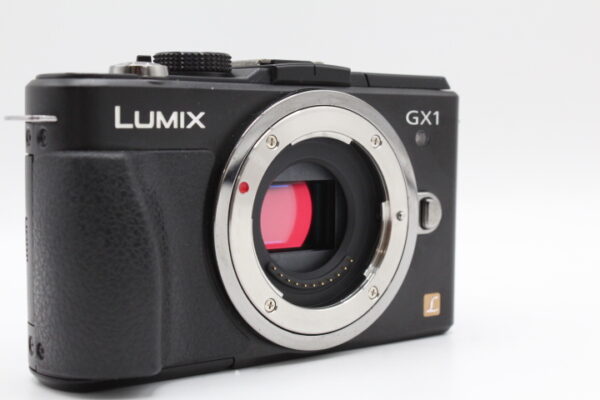 【良品】Panasonic パナソニック ミラーレス一眼カメラ ルミックス GX1 ボディ 1600万画素 エスプリブラック DMC-GX1-K#LE2025508 - 画像 (9)