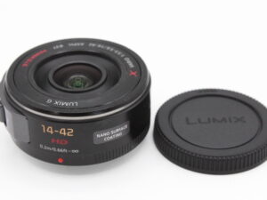【良品】Panasonic パナソニック 標準ズームレンズ マイクロフォーサーズ用 ルミックス G X VARIO PZ 14-42mm/F3.5-5.6 ASPH./POWER #LE20255641