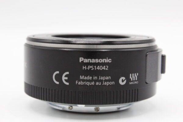 【良品】Panasonic パナソニック 標準ズームレンズ マイクロフォーサーズ用 ルミックス G X VARIO PZ 14-42mm/F3.5-5.6 ASPH./POWER #LE20255641 - 画像 (5)