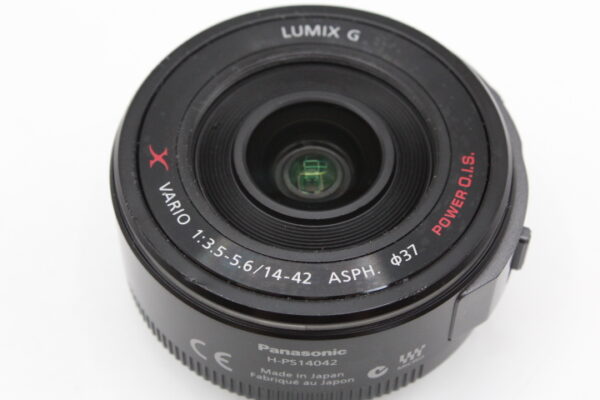 【良品】Panasonic パナソニック 標準ズームレンズ マイクロフォーサーズ用 ルミックス G X VARIO PZ 14-42mm/F3.5-5.6 ASPH./POWER #LE20255641 - 画像 (6)