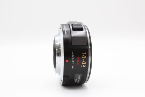 【良品】Panasonic パナソニック 標準ズームレンズ マイクロフォーサーズ用 ルミックス G X VARIO PZ 14-42mm/F3.5-5.6 ASPH./POWER #LE20255641 - 画像 (8)