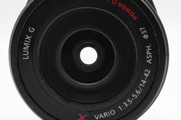 【良品】Panasonic パナソニック 標準ズームレンズ マイクロフォーサーズ用 ルミックス G X VARIO PZ 14-42mm/F3.5-5.6 ASPH./POWER #LE20255641 - 画像 (10)