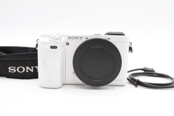 【良品】SONY ソニー ミラーレス一眼 α6000 ボディ ホワイト #LE2025571