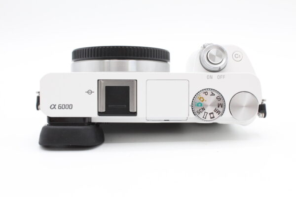 【良品】SONY ソニー ミラーレス一眼 α6000 ボディ ホワイト #LE2025571 - 画像 (9)