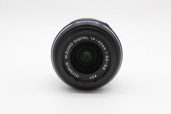 【良品】OLYMPUS オリンパス 標準ズームレンズ M.ZUIKO DIGITAL ED 14-42mm F3.5-5.6 ブラック #LE20255431 - 画像 (5)