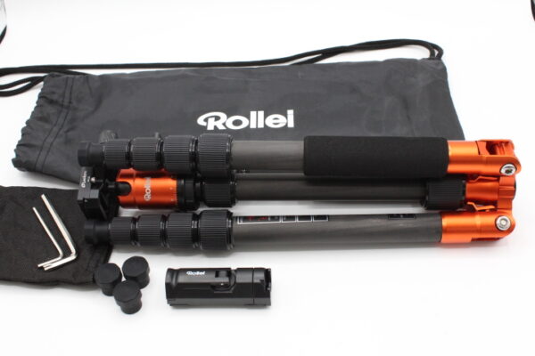 【極美品】ROLLEI ローライ 22579 コンパクトトラベラー No.1 カーボン #LE2025579