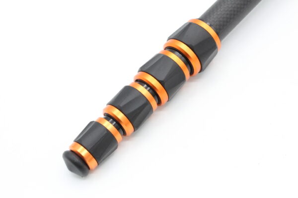 【美品】K&F CONCEPT ケーアンドエフコンセプト 三脚 5段 全高153cm 一脚可変式 自由雲台 ナットロック式 トラベル三脚 #LE2025576 - 画像 (8)