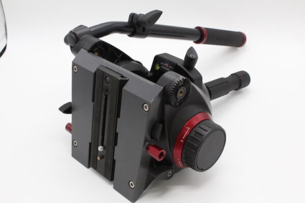 【良品】MANFROTTO マンフロット プロビデオフルード雲台 100mm #LE20255651