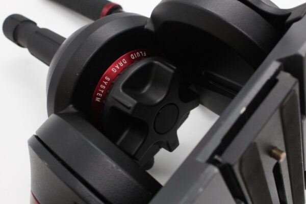 【良品】MANFROTTO マンフロット プロビデオフルード雲台 100mm #LE20255651 - 画像 (8)