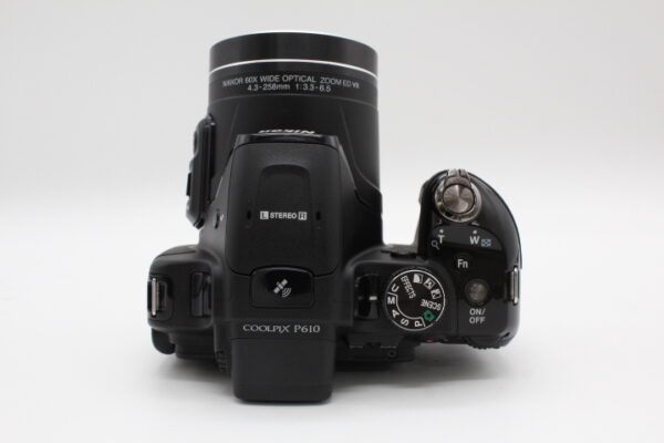 【美品】NIKON ニコン デジタルカメラ COOLPIX P610 光学60倍 1600万画素 ブラック P610BK #LE2025513 - 画像 (9)