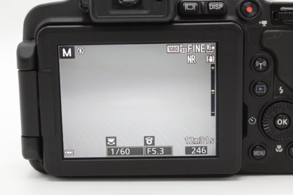 【美品】NIKON ニコン デジタルカメラ COOLPIX P610 光学60倍 1600万画素 ブラック P610BK #LE2025513 - 画像 (11)