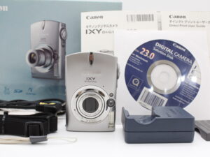 【美品】CANON キヤノン IXY DIGITAL 600 シルバー #LE2024436