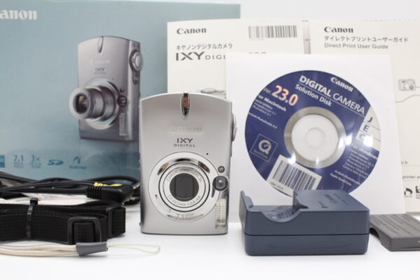 【美品】CANON キヤノン IXY DIGITAL 600 シルバー #LE2024436