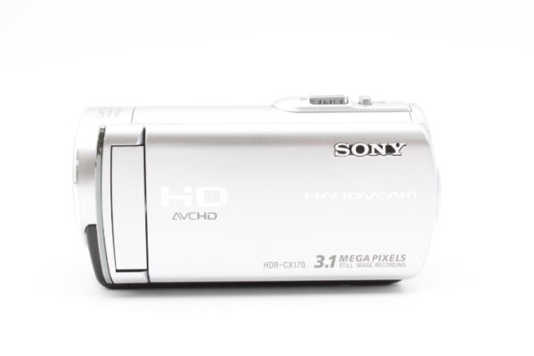 【美品】SONY ソニー デジタルHDビデオカメラレコーダー CX170 シルバー HDR-CX170/S #LE2025625 - 画像 (3)