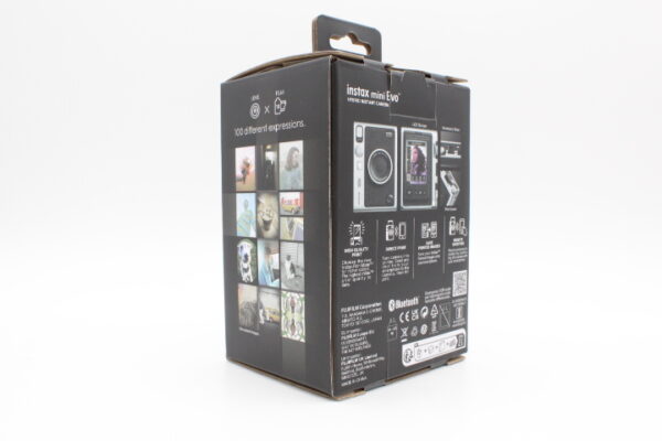 【未使用品】FUJIFILM 富士フイルム チェキ Evo ハイブリッドインスタントカメラinstax mini Evo INS MINI EVO BLACK #LE2025552 - 画像 (5)