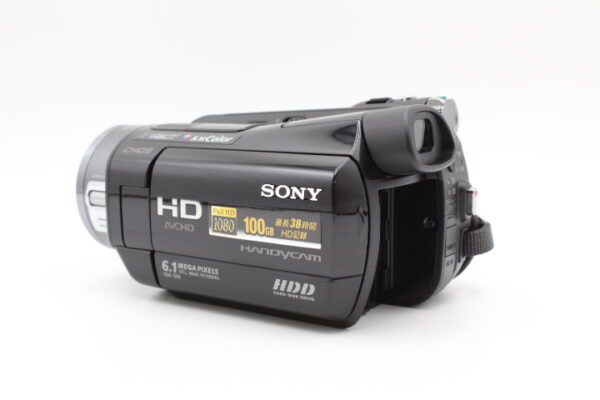 【美品】SONY ソニー HDDデジタルハイビジョンビデオカメラ Handycam (ハンディカム) ブラック HDR-SR8 (HDD100GB) #LE2025636 - 画像 (3)