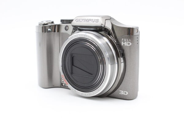 【美品】OLYMPUS オリンパス デジタルカメラ SZ-30MR マルチレコーディング シルバー 1600万画素 光学24倍ズーム 広角25mm #LE2025648 - 画像 (2)