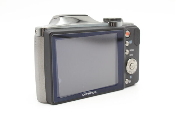 【美品】OLYMPUS オリンパス デジタルカメラ SZ-30MR マルチレコーディング シルバー 1600万画素 光学24倍ズーム 広角25mm #LE2025648 - 画像 (4)