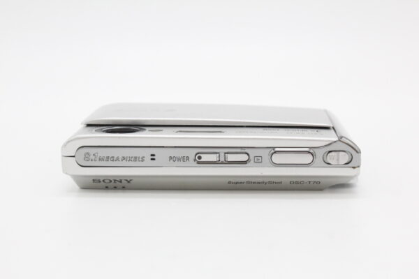 【良品】SONY ソニー デジタルカメラ Cyber-Shot(サイバーショット) T70 ホワイト DSC-T70-W #LE2025653 - 画像 (9)