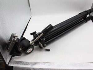 【並品】HUSKY ハスキー PROFESSIONAL TRIPOD 雲台一体型三脚 #LE2025472